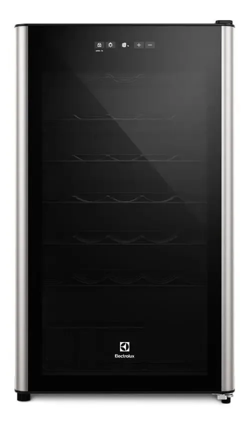 Adega Electrolux 34 Garrafas Uma Porta com Painel Digital WSF34