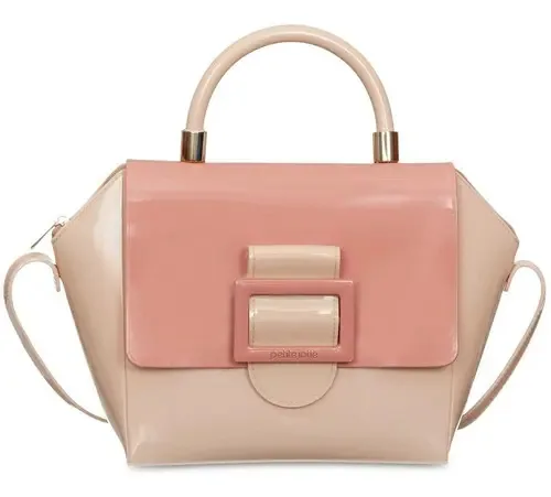 Bolsa Petite Jolie Pj10137 Cor Nude/Rosa Antigo