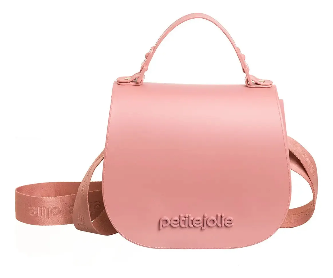 Bolsa Petite Jolie Saddle Rosa Antigo Pj10982