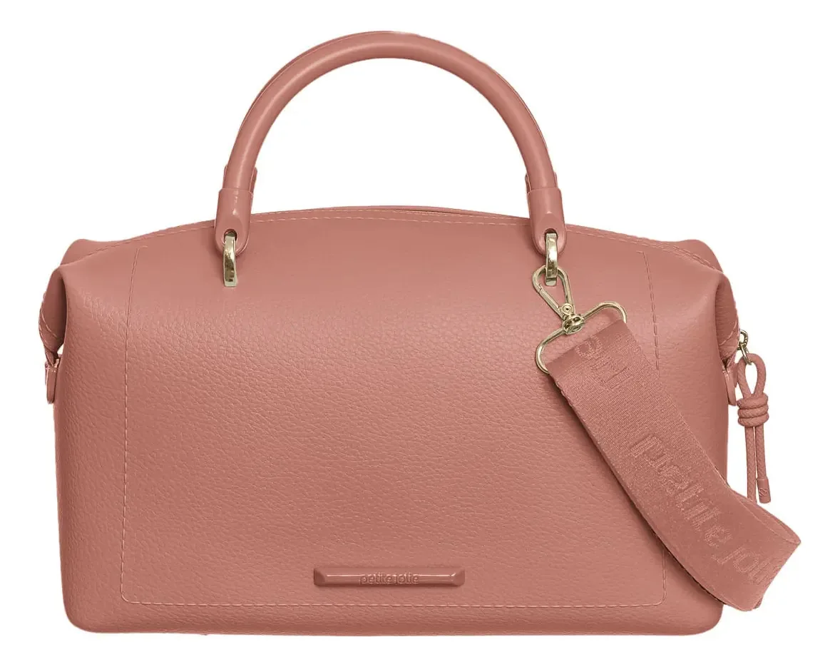 Bolsa Petite Jolie Lucy Rosa Antigo Pj10938