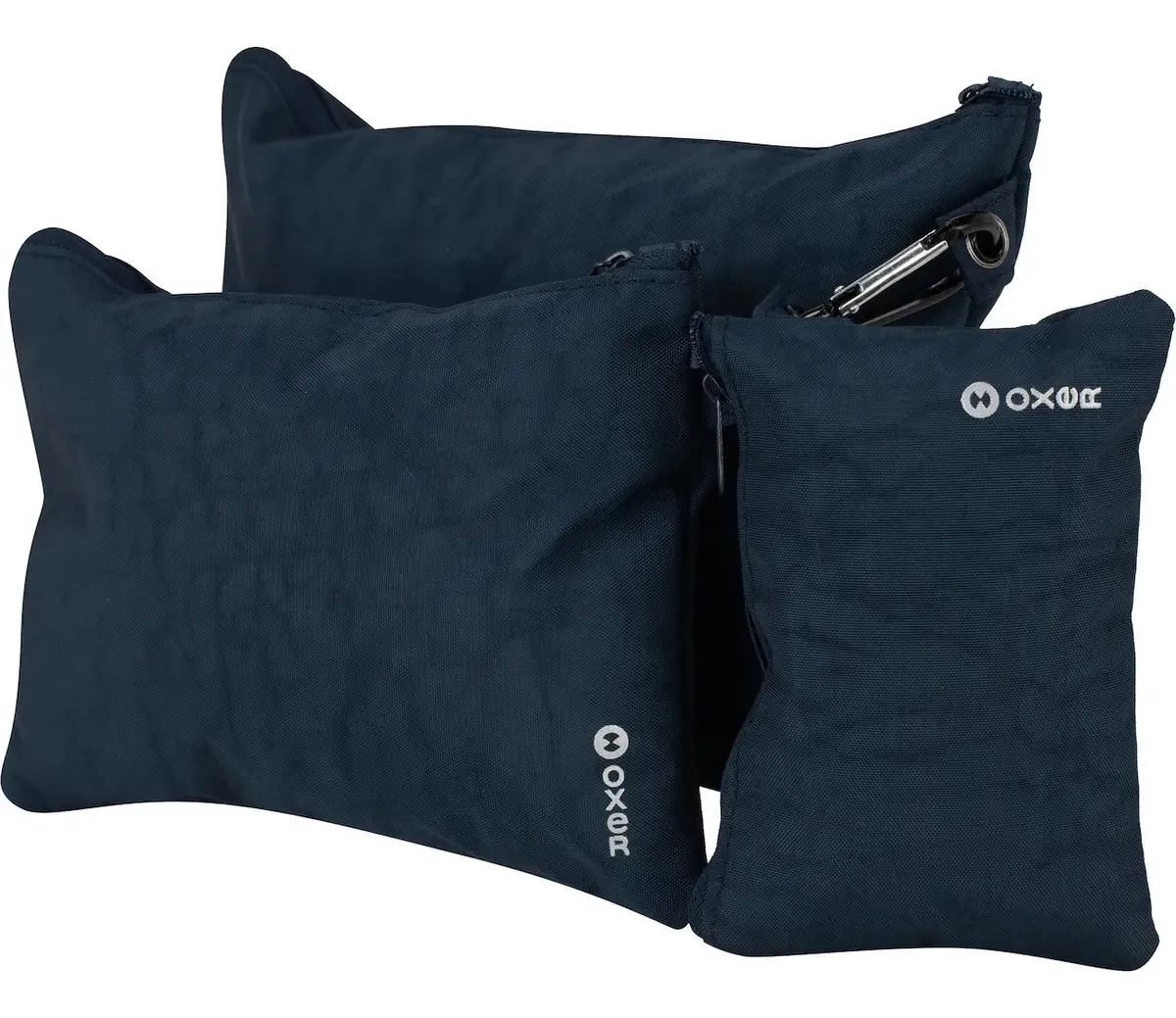 Kit De Necessaires Oxer Com 3 Unidades Cor Azul-escuro