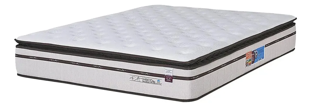 Colchão Visco Plus L20 F.a Colchões Casal Padrão 138x188x32
