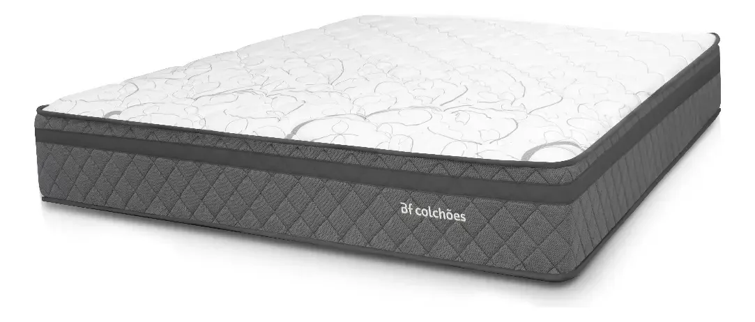 Colchão Casal Ortopédico Espuma D45 138x188x24cm BF Colchões