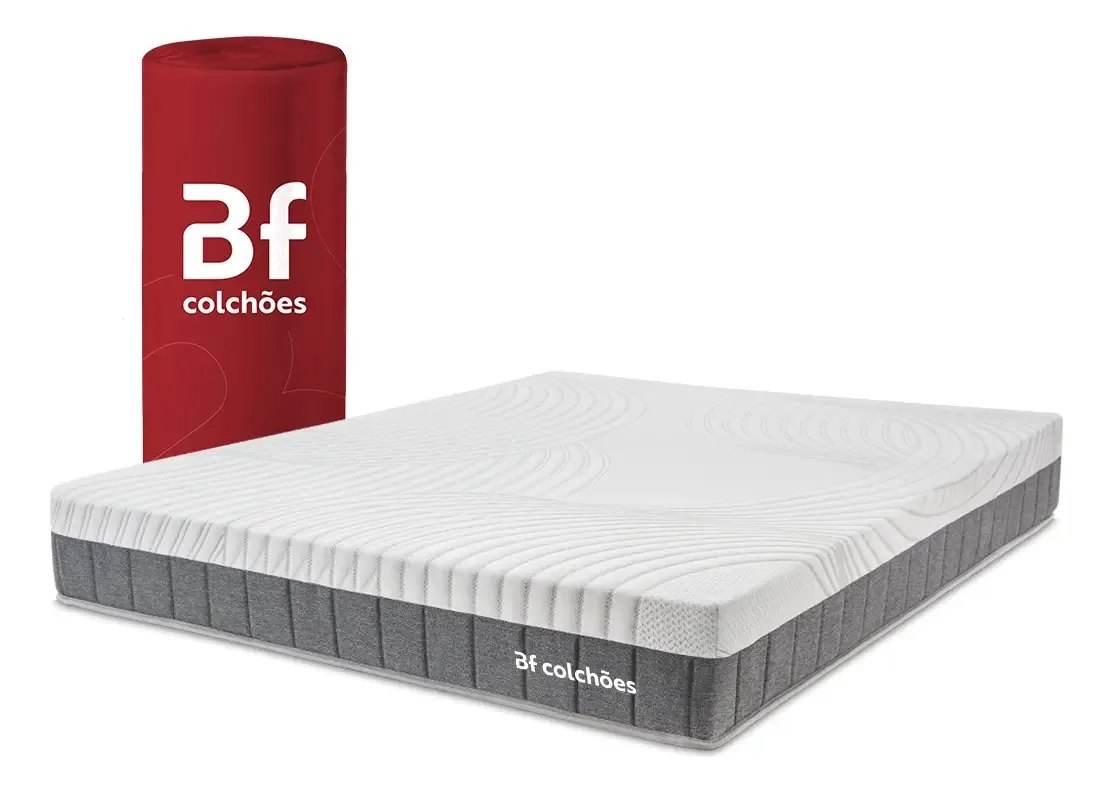 Colchão Casal de Molas Ensacadas Sport Pro Regenerativo 138x188cm BF Colchões