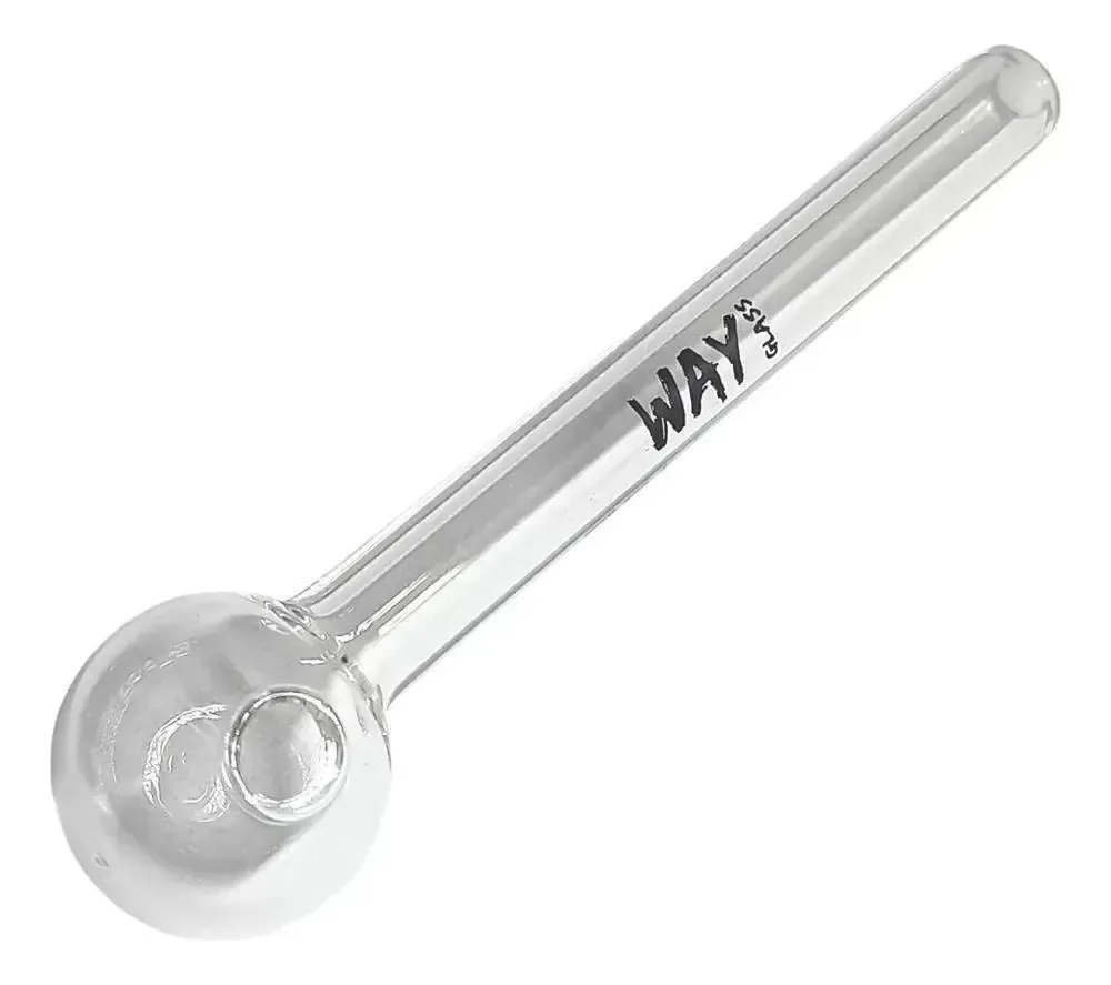 Kit 10 Pipe De Vidro 10cm Oil Óleos Dab Dabber Wax