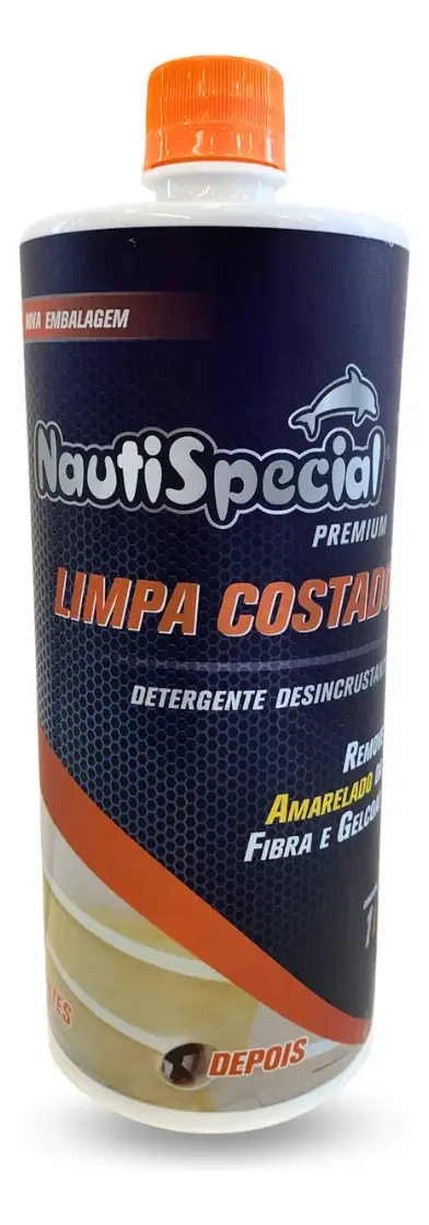 Limpa Costado Nautispecial Premium 1L - Barco Lancha Veleiro
