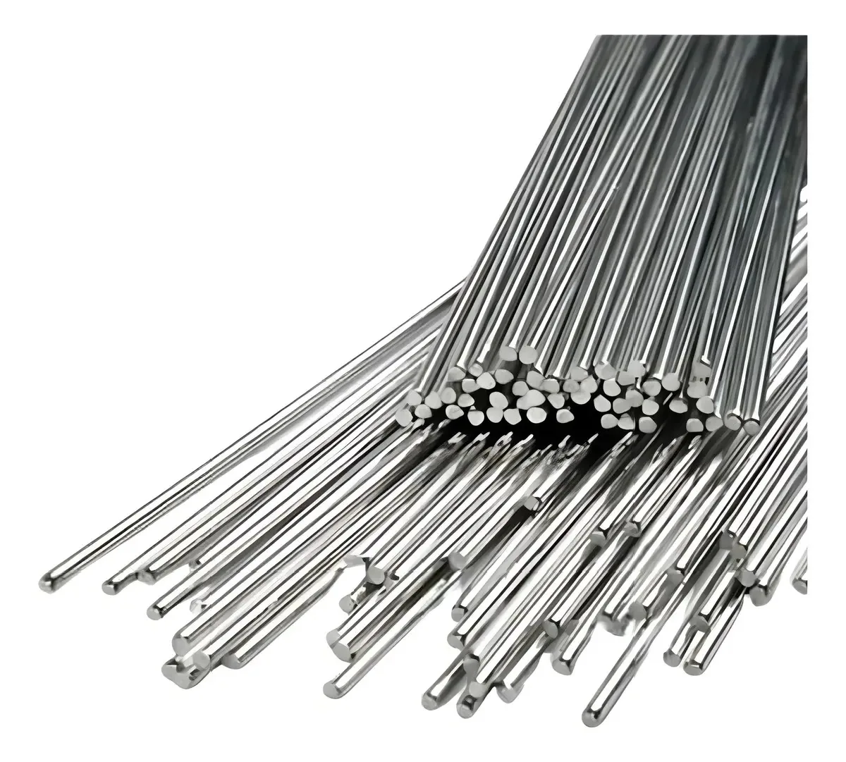 12 Barras Inox 304 Redondo 3 Mm X 50cm Vareta Cutelaria Pino Cabo Prateado