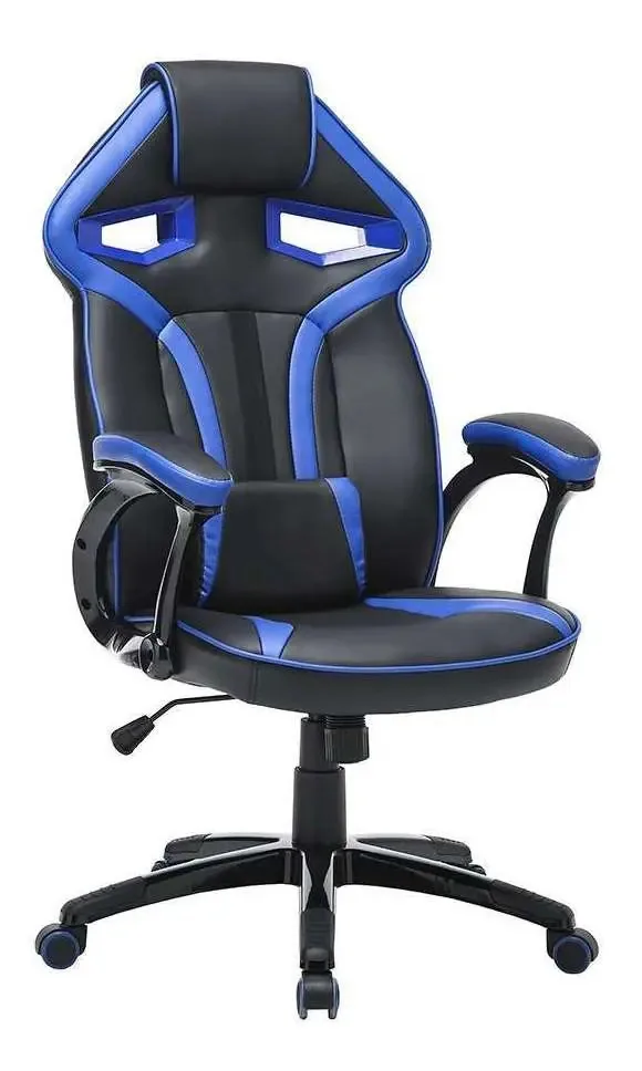 Cadeira Gamer Hera Preta E Azul