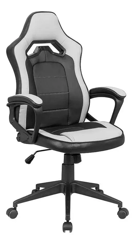 Cadeira Gamer Guardian Preta E Cinza