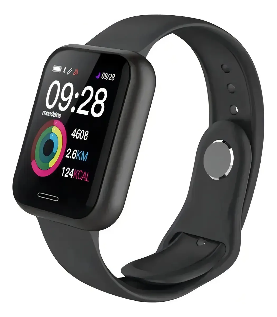 Relógio Smartwatch Preto Mondaine 41001mpmvpi3