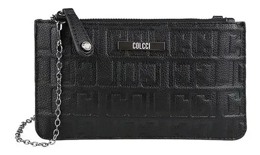 Bolsa Fem Shopping Bag Gravacao Colcci 090 01 10042 Preto Desenho do tecido Gravação Logo Colcci em alto relevo