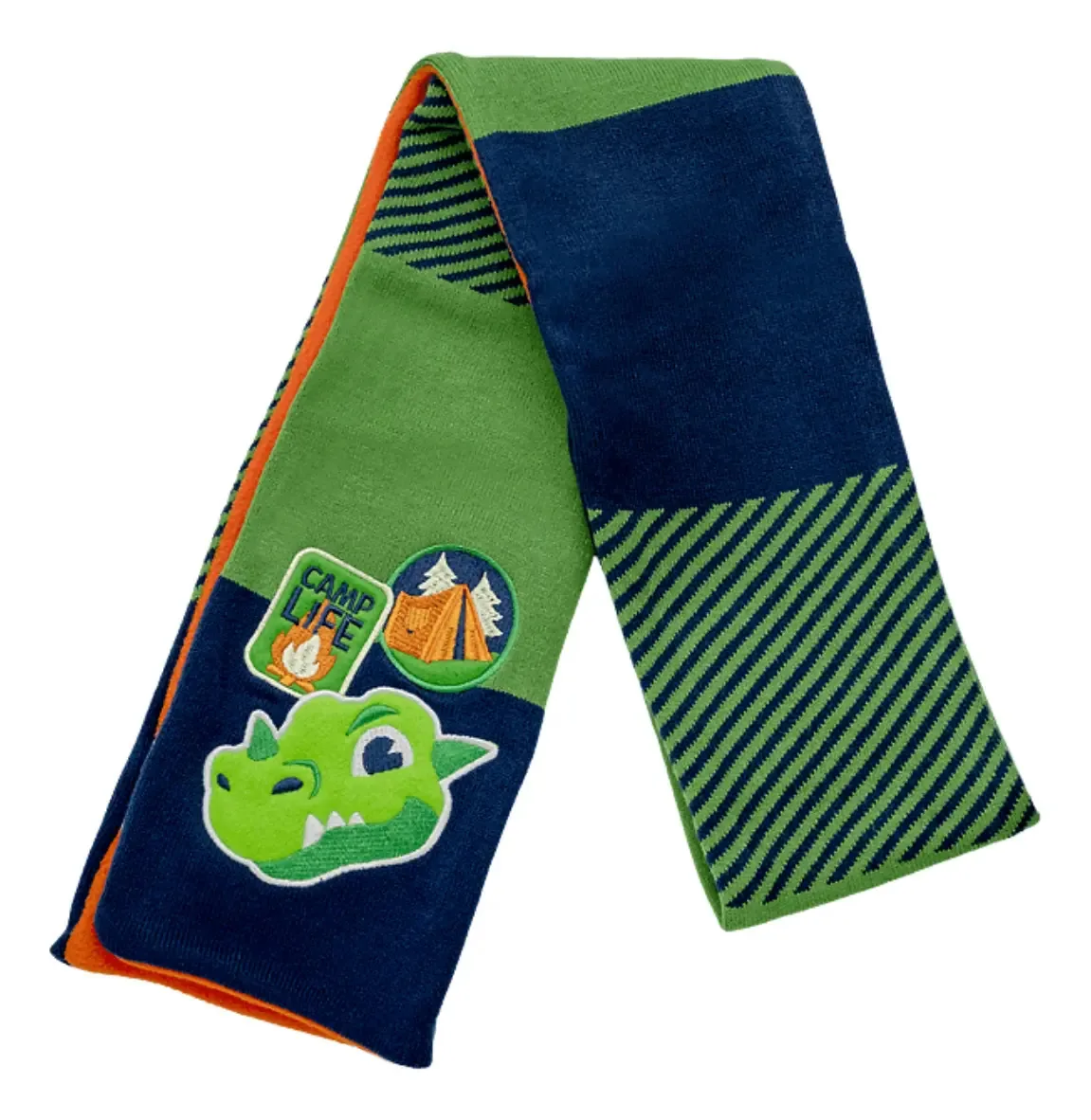 Cachecol Dragão Azul Marinho Puket