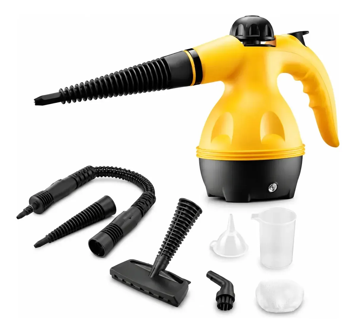 Vaporizador 1000W Amarelo Vaportopclean Higienizador a Vapor Sofas Cadeiras
