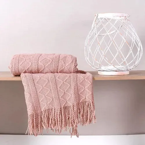 Manta Sofá Tricot Decorativa 160x220 Toque Macio Tessi
