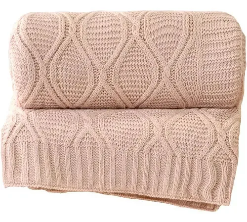 Peseira Tricot Decorativa Refine 60x230