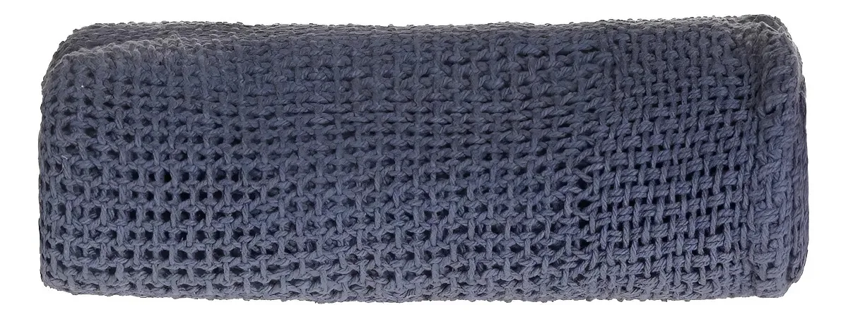 Manta Decorativa Atacama 160x220 Cor Safira