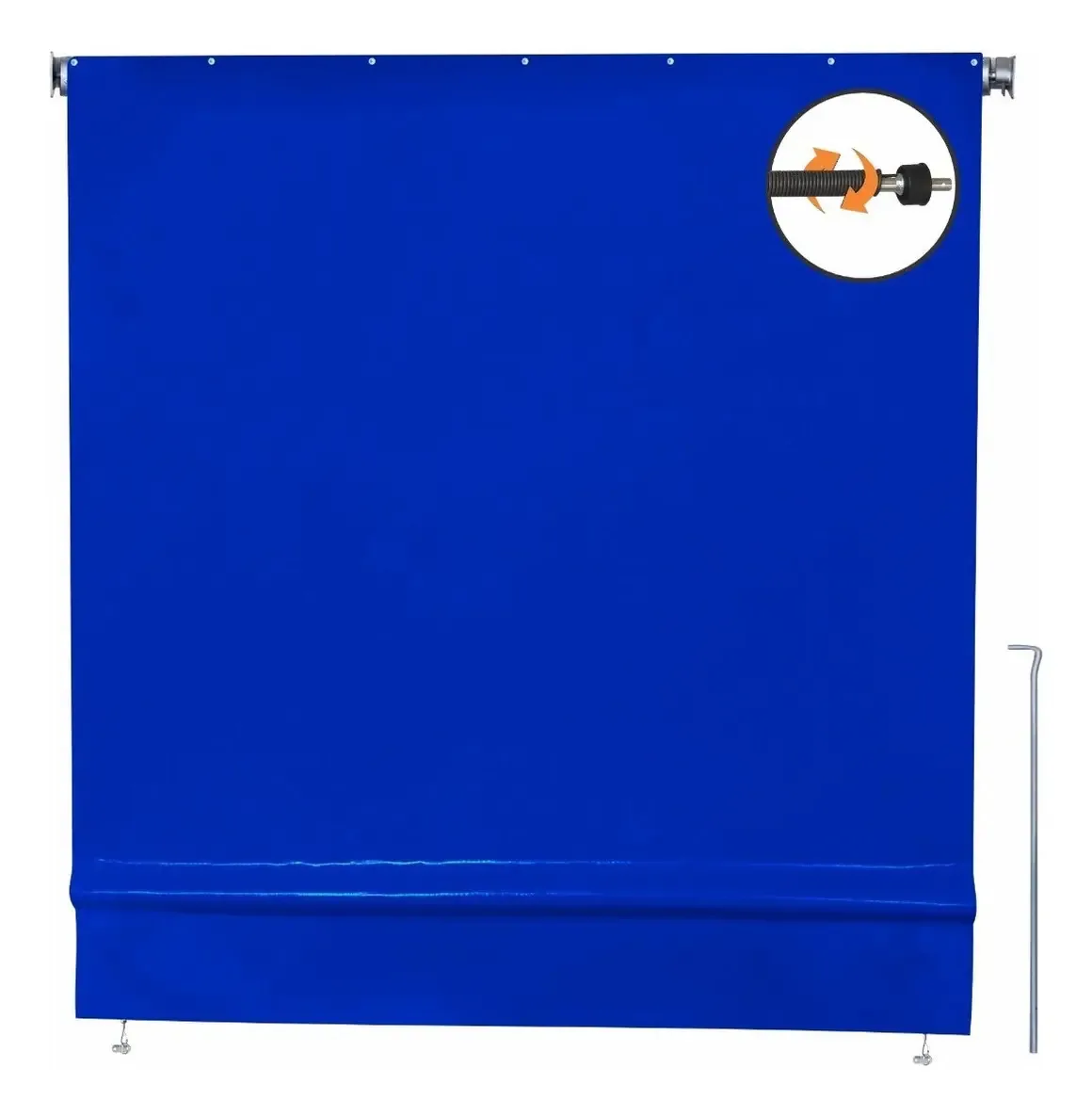 Toldo De Mola Completo Sob Medida Cor Azul