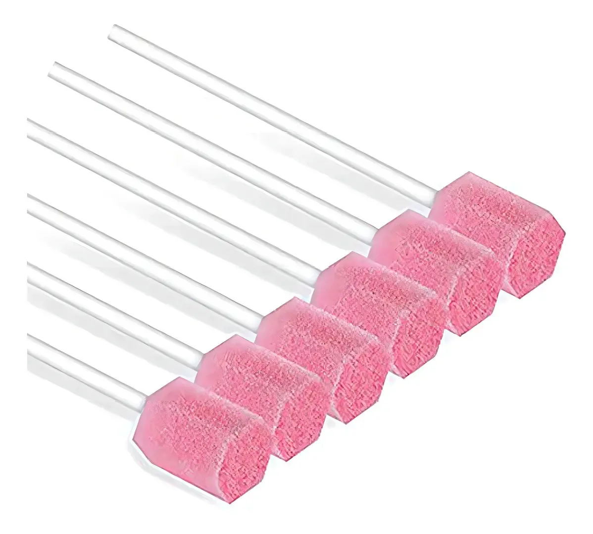 Esponja Descartável para Cuidado Oral Sem Sabor/Swab para Limpeza Dental