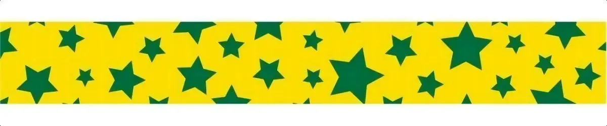 Fita Cetim Copa Do Mundo Fita Cetim 15mm 10m. Estrelas