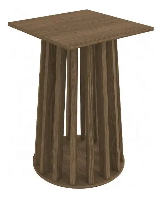 Base Para Mesa De Jantar Lavanda Nogueira