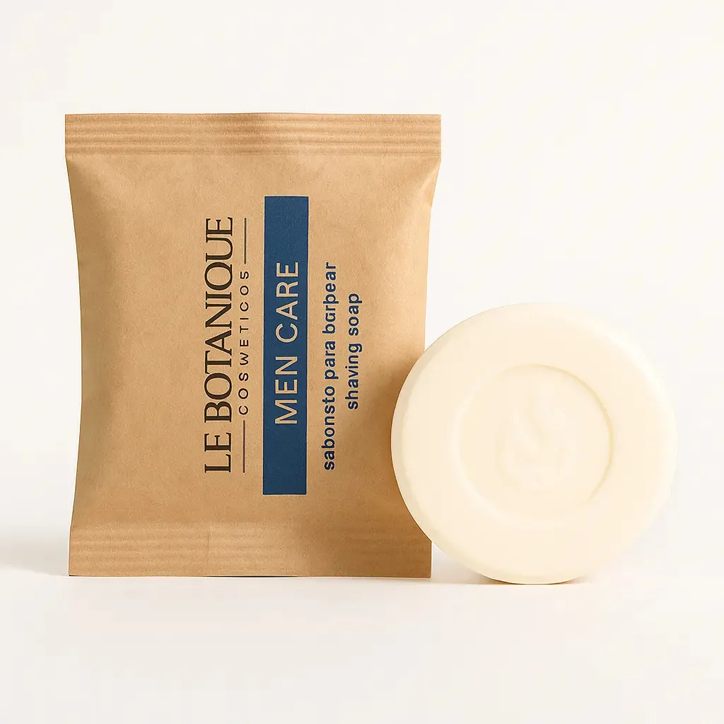 Kit 100 Sabonetes Barbear 20g Le Botanique Men Care Vegetal