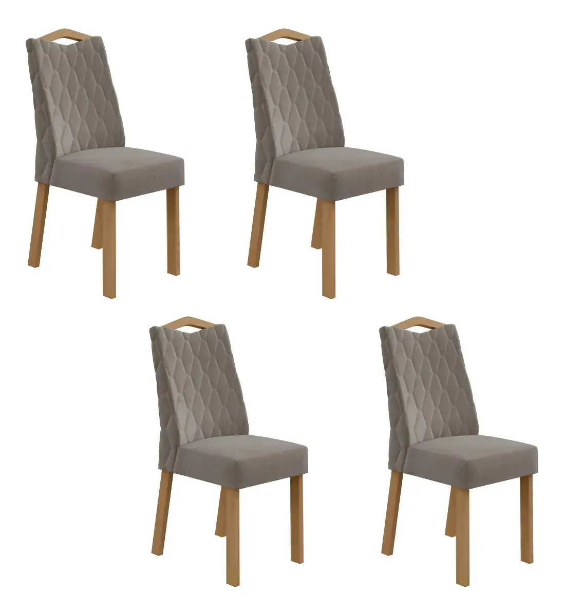 Conjunto 4 Cadeiras Vênus Móveis Lopas