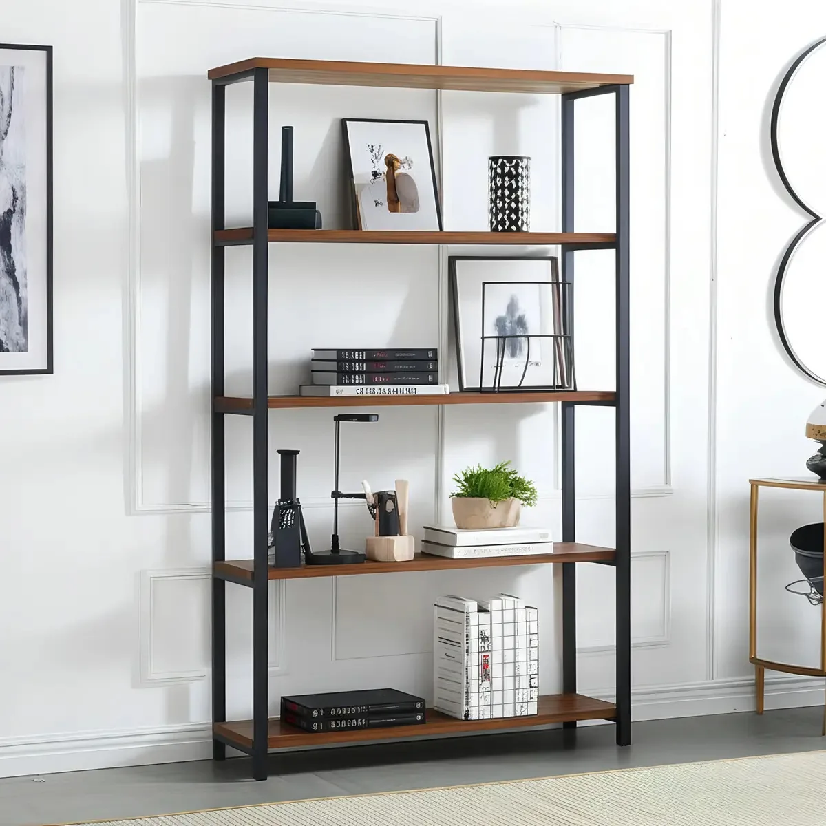 Estante Para Livros Dallas Daf Mobiliário Wt