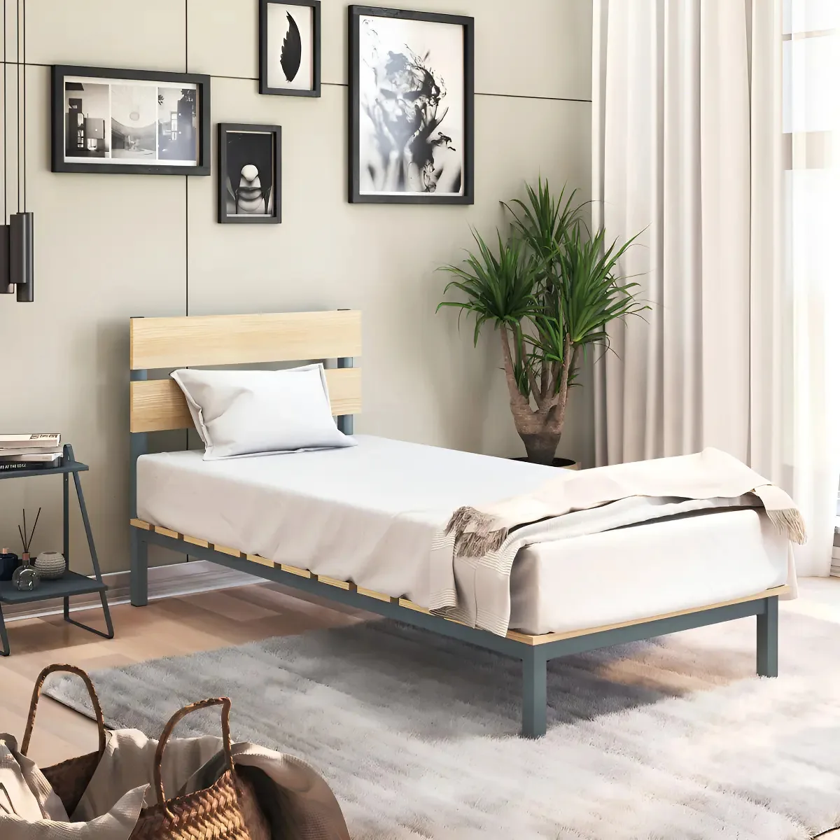 Cama Solteiro Ayla Yescasa