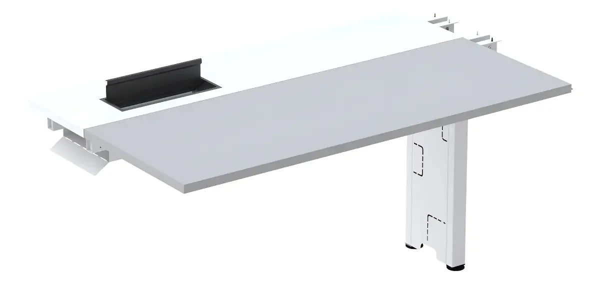 Complemento Da Mesa Plataforma Para Coworking 150x792 Bb