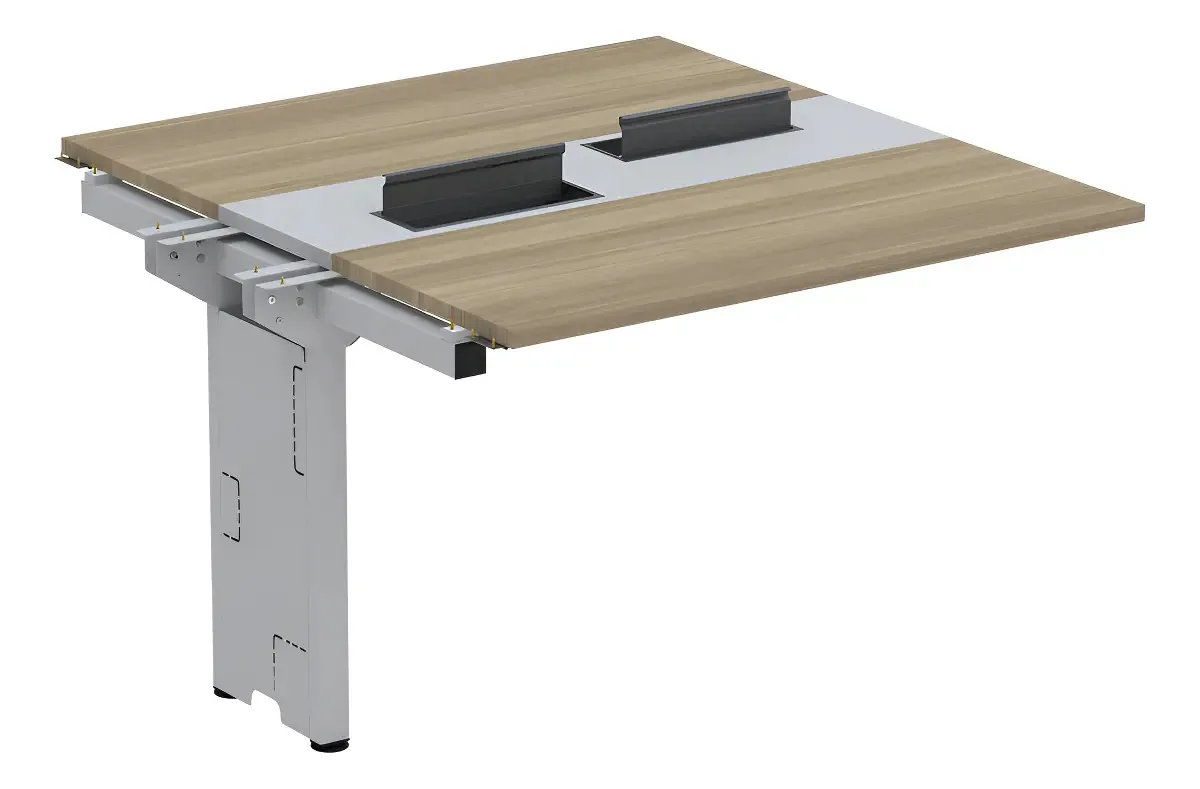 Complemento De Mesa Plataforma Para Coworking Para 2 Wt