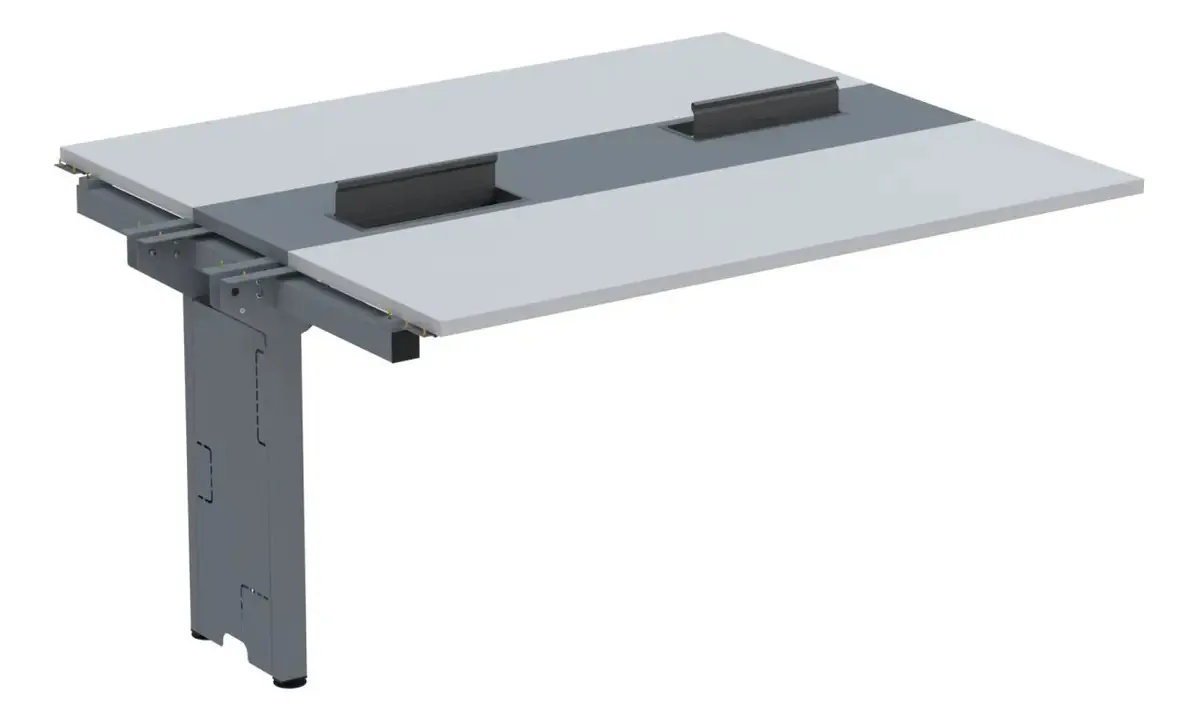 Complemento De Mesa Plataforma Para Coworking Para 2 Pessoas