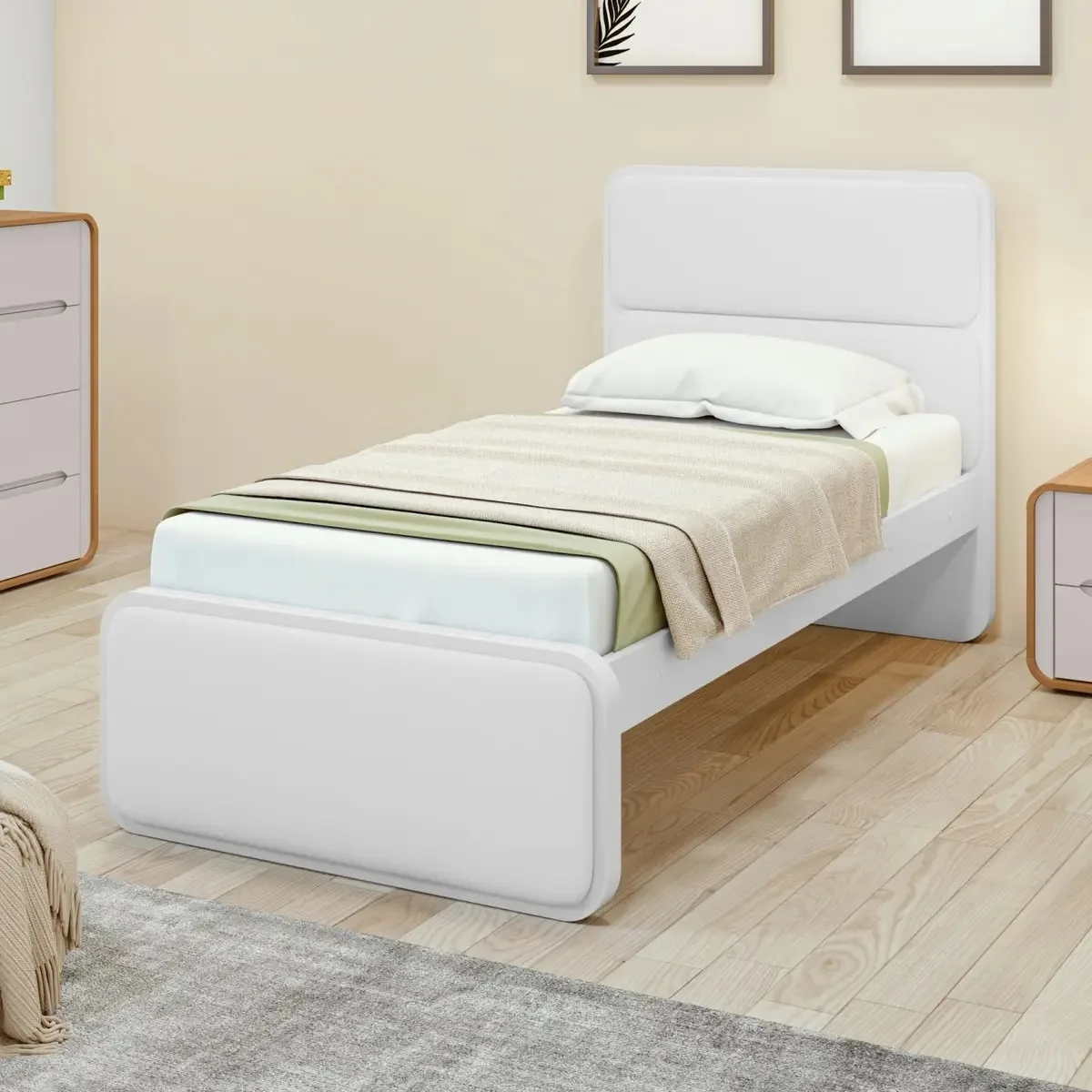 Cama Solteiro Loop Tecido Korino