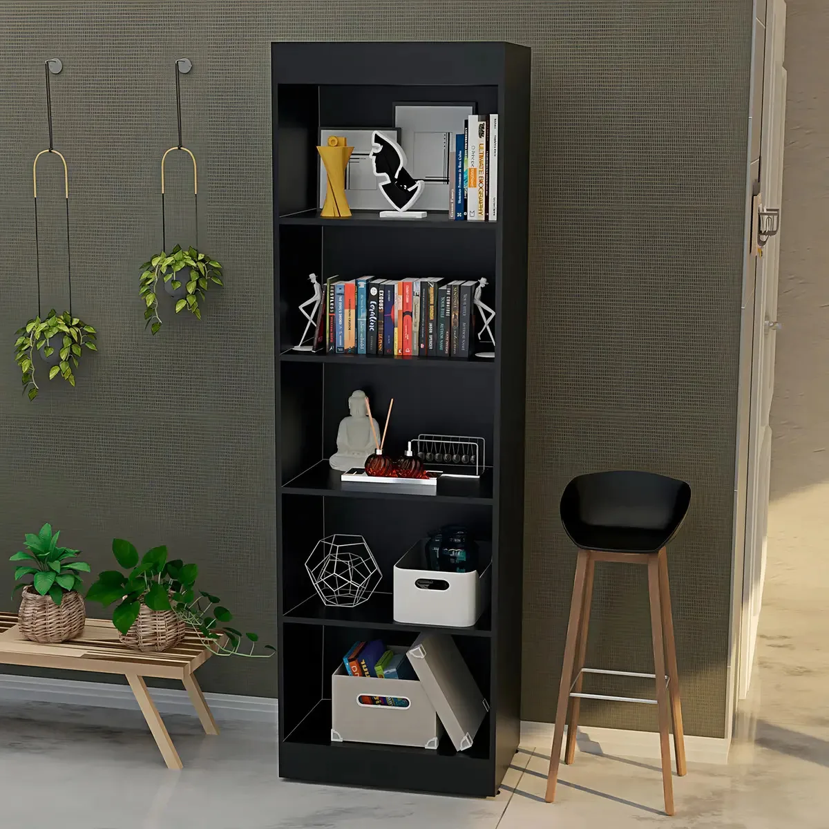 Estante Para Livros Multiuso Livreiro Organizador Bbwt