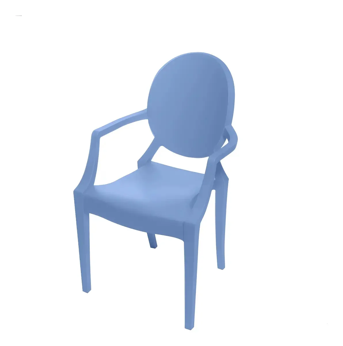 Cadeira Invisible Kids Sala De Estar Azul Fdwt