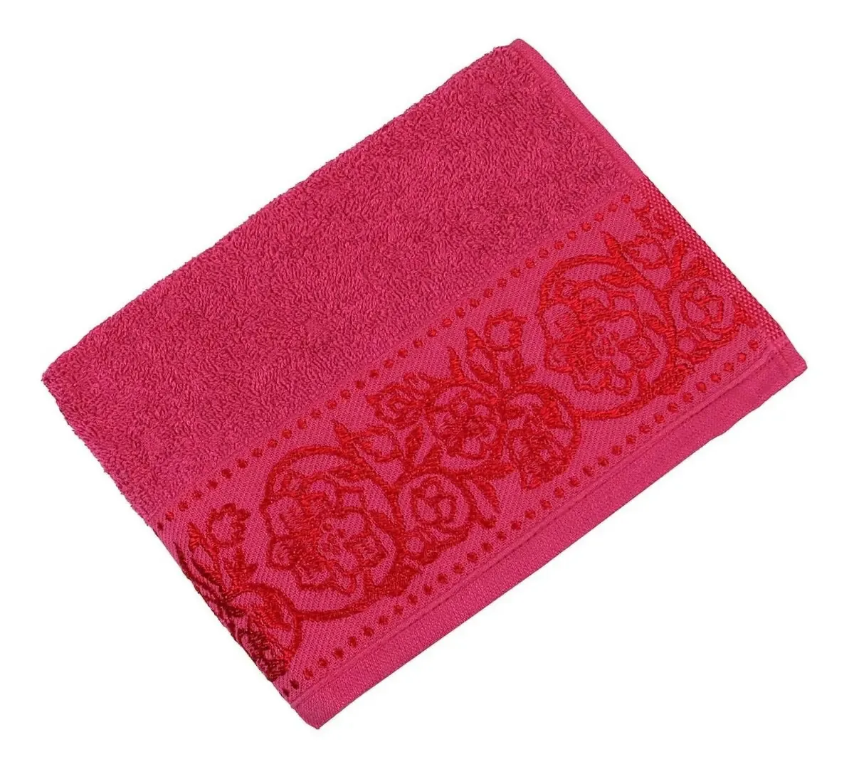 Toalha De Rosto Verona Atlântica Rosa