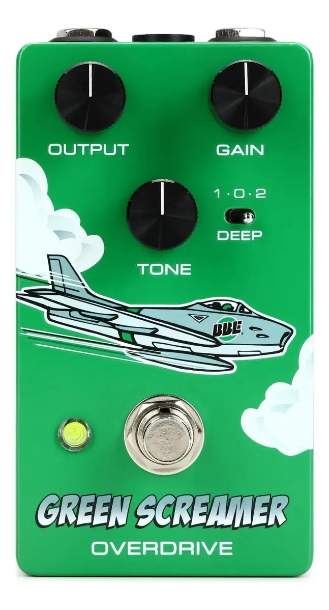 Bbe Green Screamer V2 - Pedal Overdrive para guitarra E
