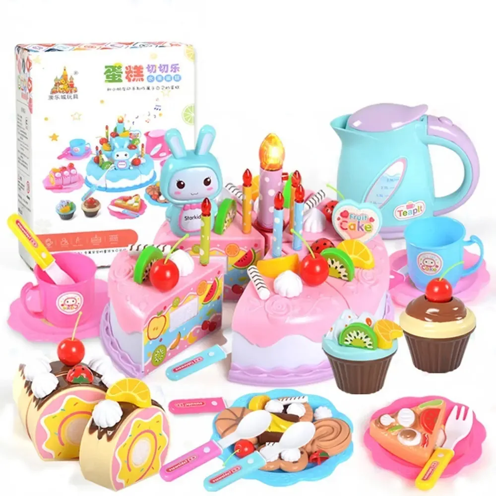 Cozinha de brinquedo rosa FELIZVIDA 86 unidades