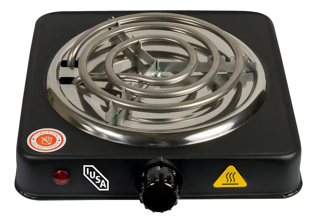 Fogão cooktop - Iusa IU-1E1000 cor preto - 1 queimador