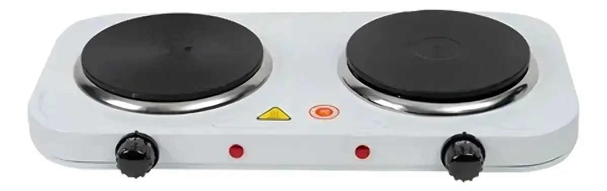 Fogão cooktop - Iusa IU-2D2000 cor branco - 2 queimadores