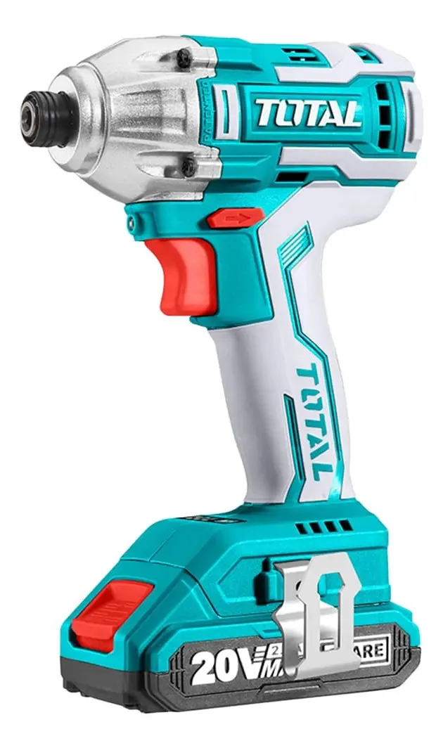 Chave de fenda de impacto, Total, 20 V