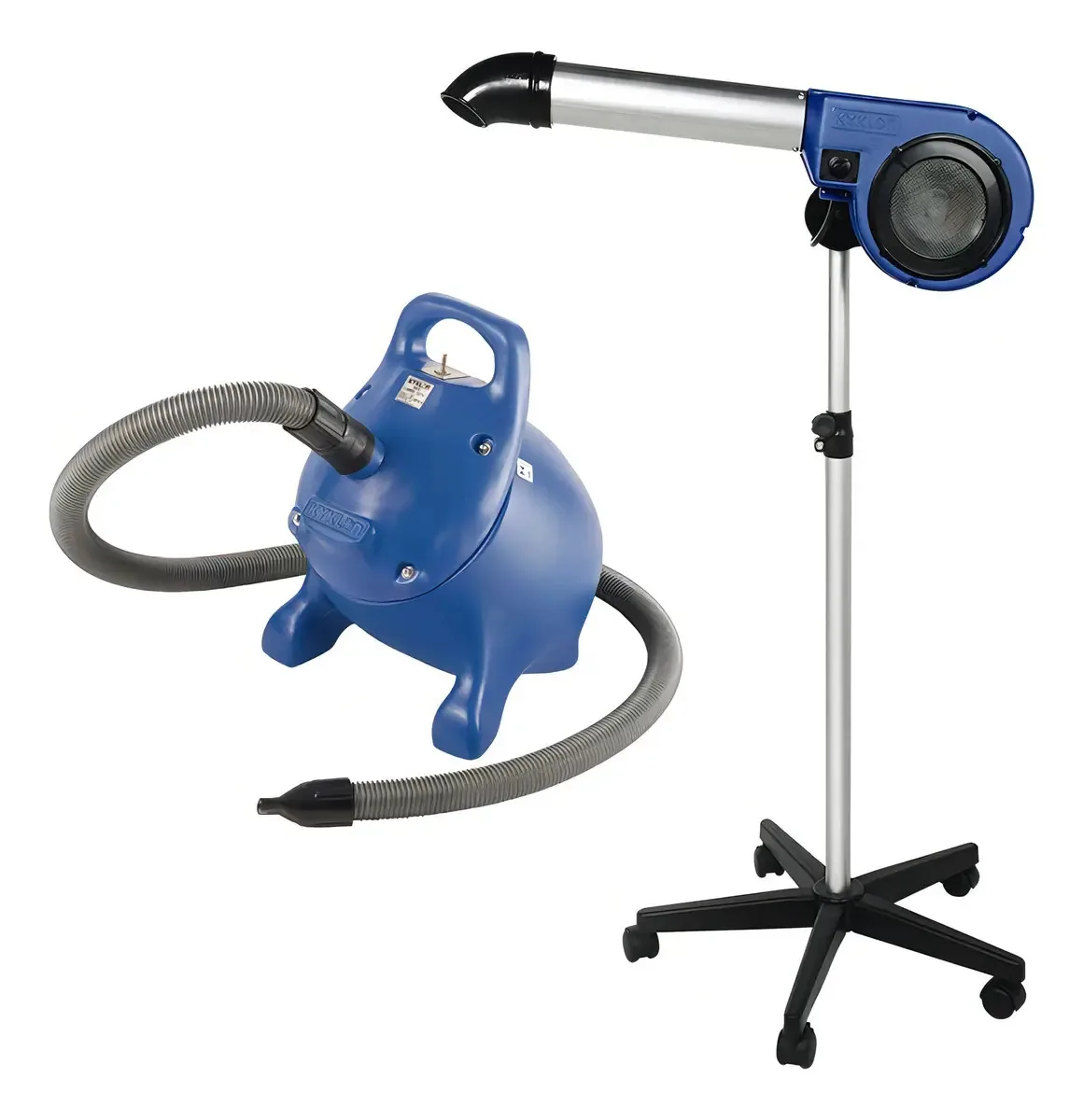 Secador Soprador Profissional Pet Kyklon 2200W Silencioso Azul