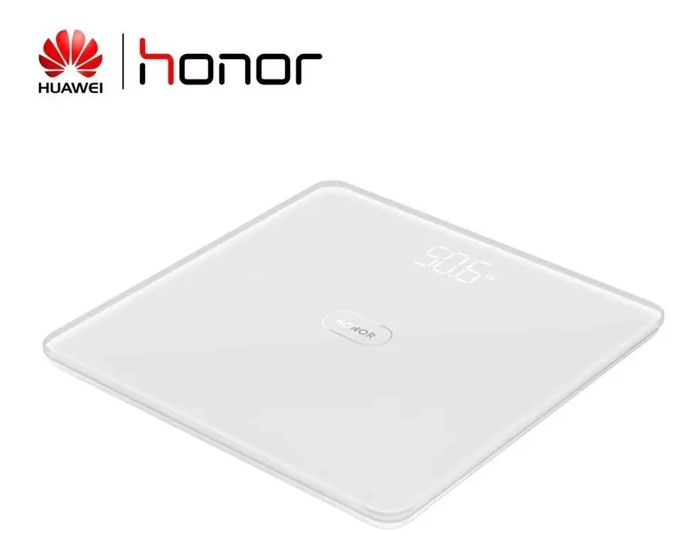 Balança digital de peso corporal Huawei Honor para banheiro