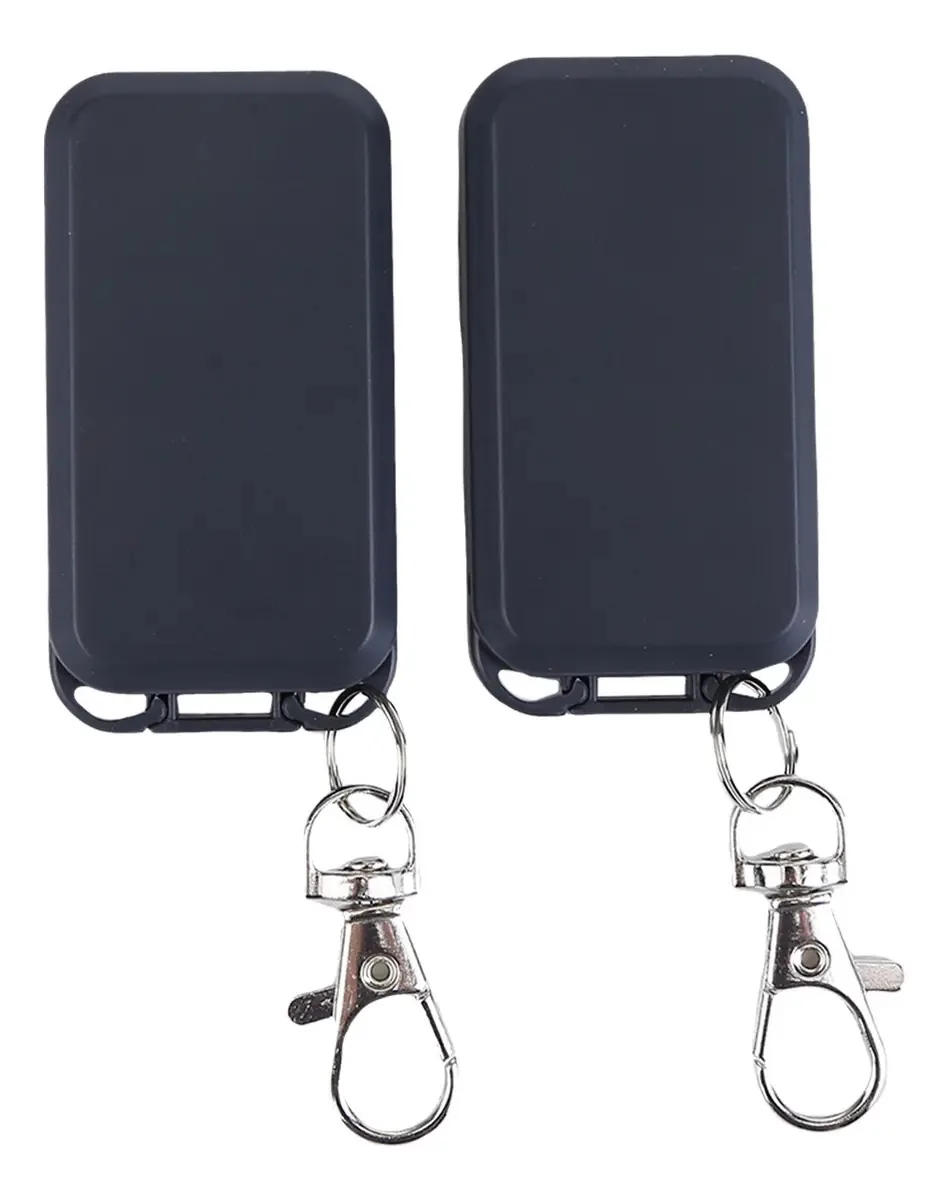 2 Controles Multifrequência Liftmaster Chamberlain Craftsman Cor Preto