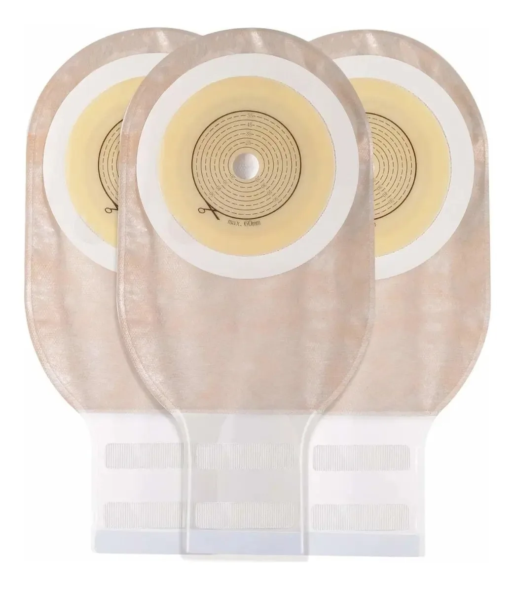 Bolsas de colostoma Konweda 20, suprimentos para ostomia, bolsa