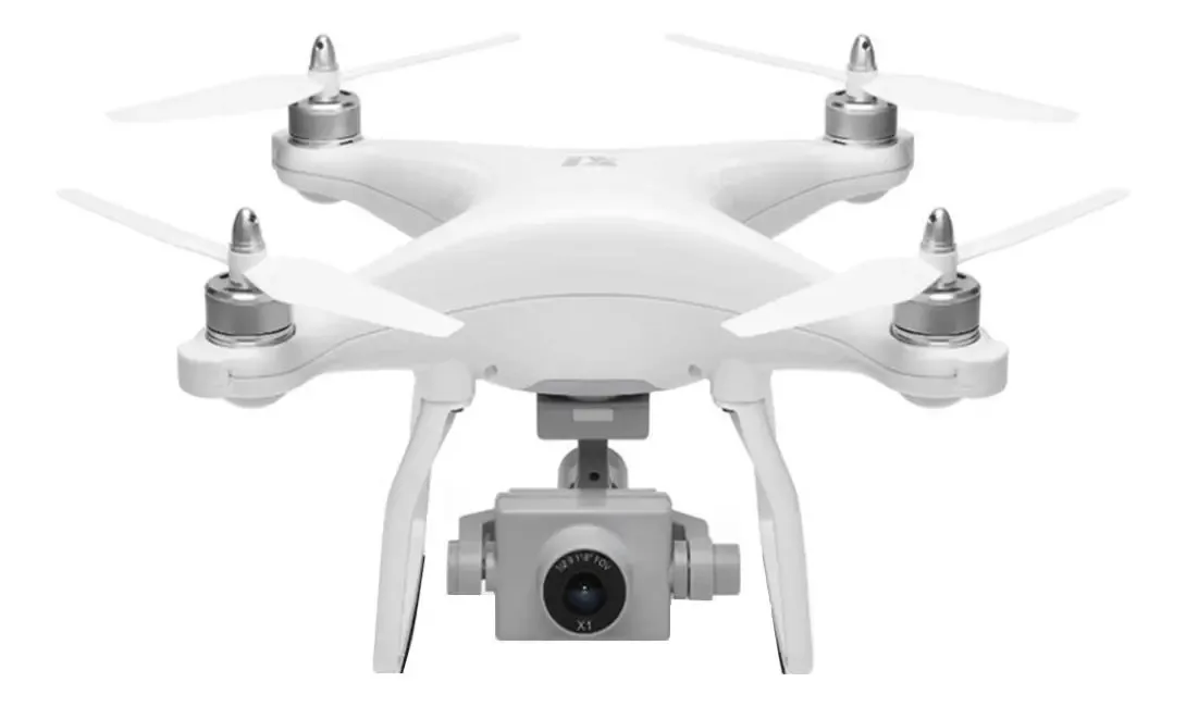 Drone Aéreo WLtoys XK X1 Branco com Câmera HD 4 Motores e GPS