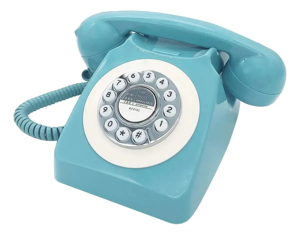 Telpal - Telefone com fio retrô, telefones vintage
