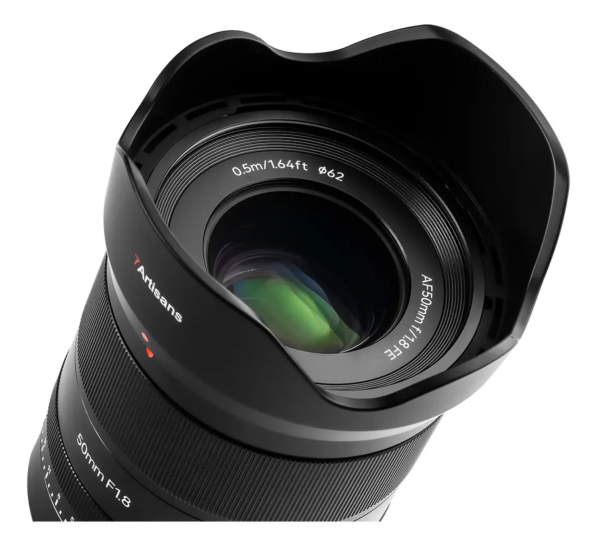 7artisans Lente AF 50mm F1.8 Nikon Z Cor Preta