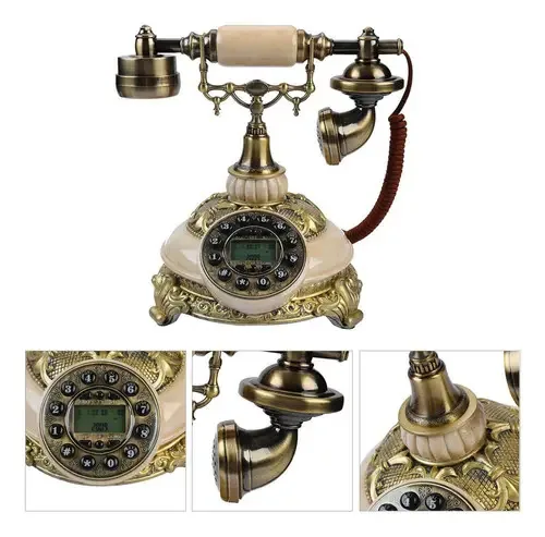 Bewinner - Telefone antigo com som nítido - Telefone retrô