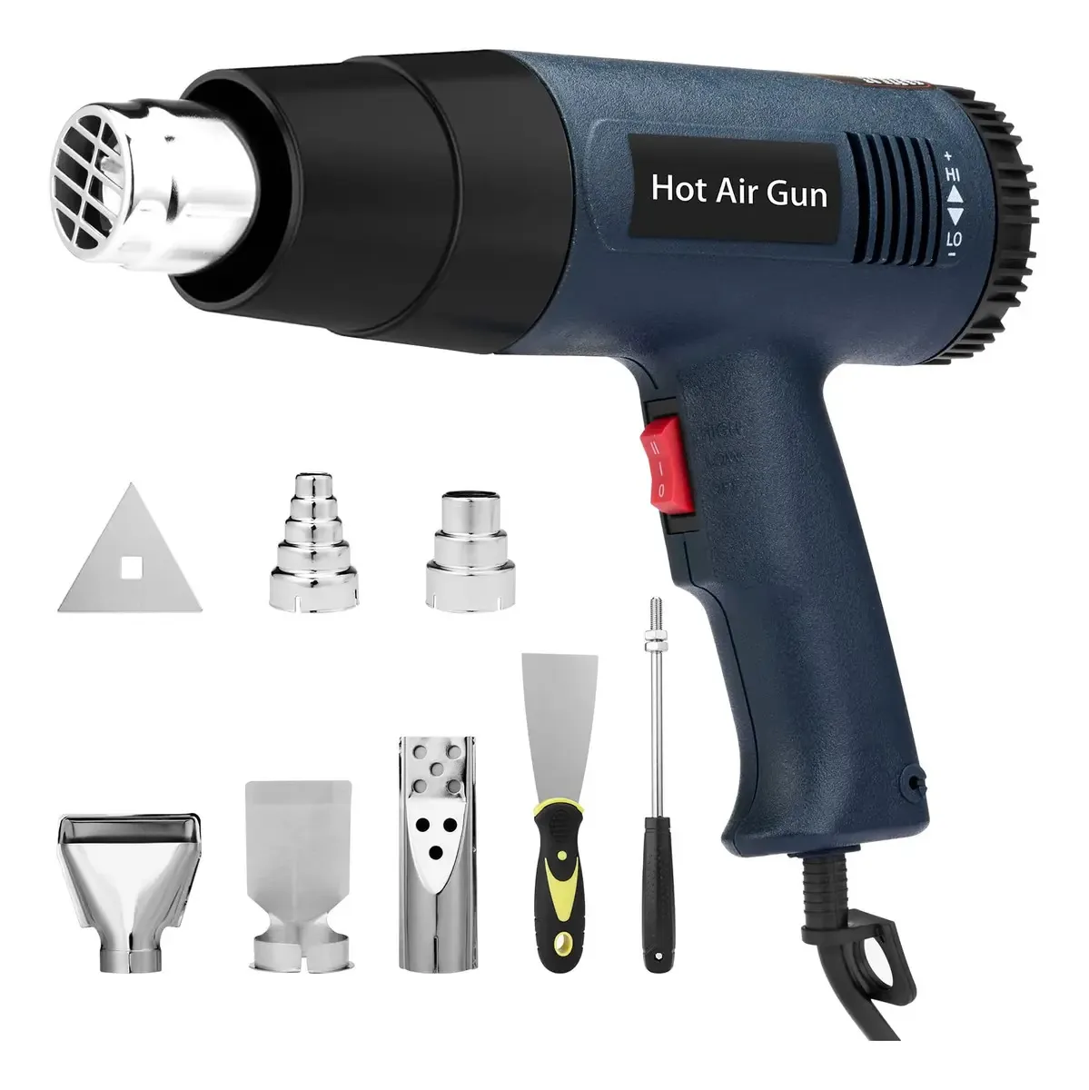 Pistola de Ar Quente 2000w com Controle de Temperatura