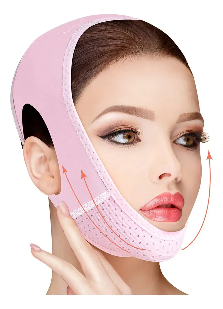 Máscara redutora de cinto de elevação facial reutilizável